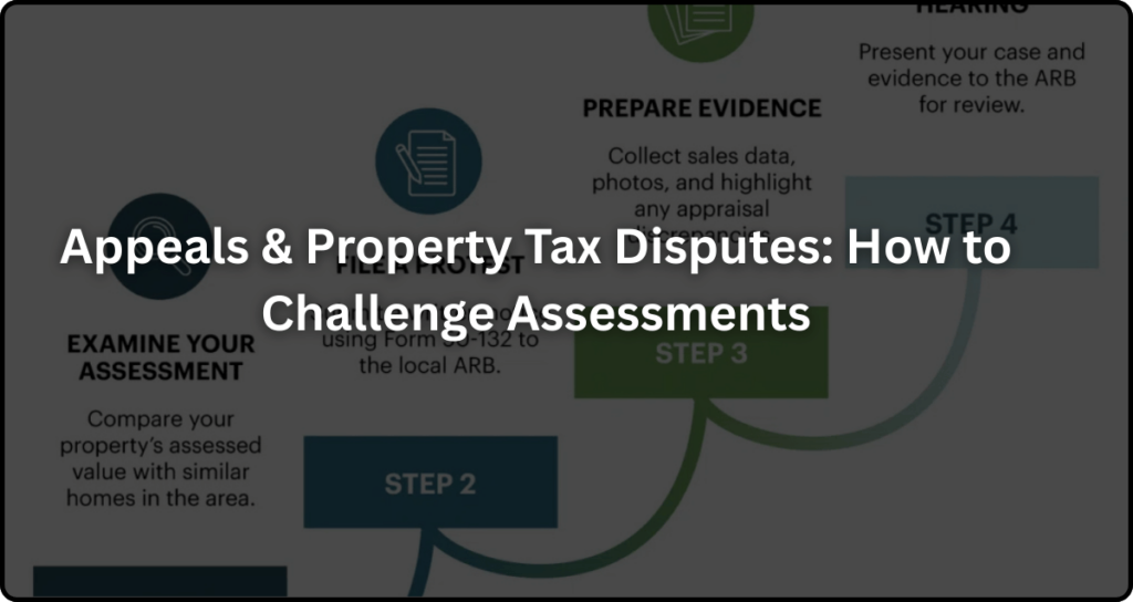 Appeals & Property Tax Disputes: How to Challenge Assessments