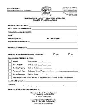 Tax Forms & Docs – Hillsborough County Property Appraiser